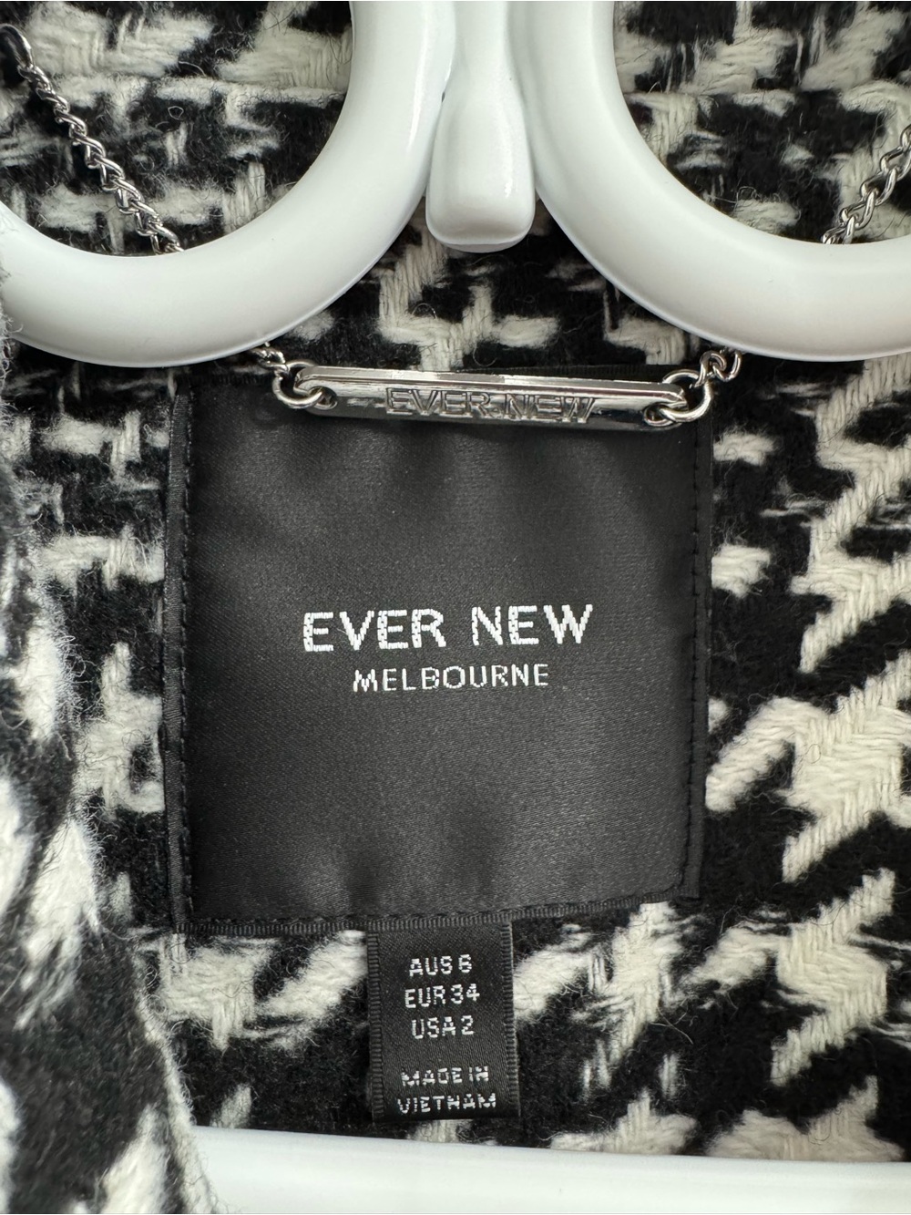 Ever New Houndstooth Coat